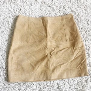 Asos suede skirt